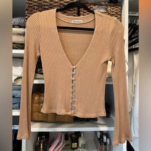 Reformation ribbed top